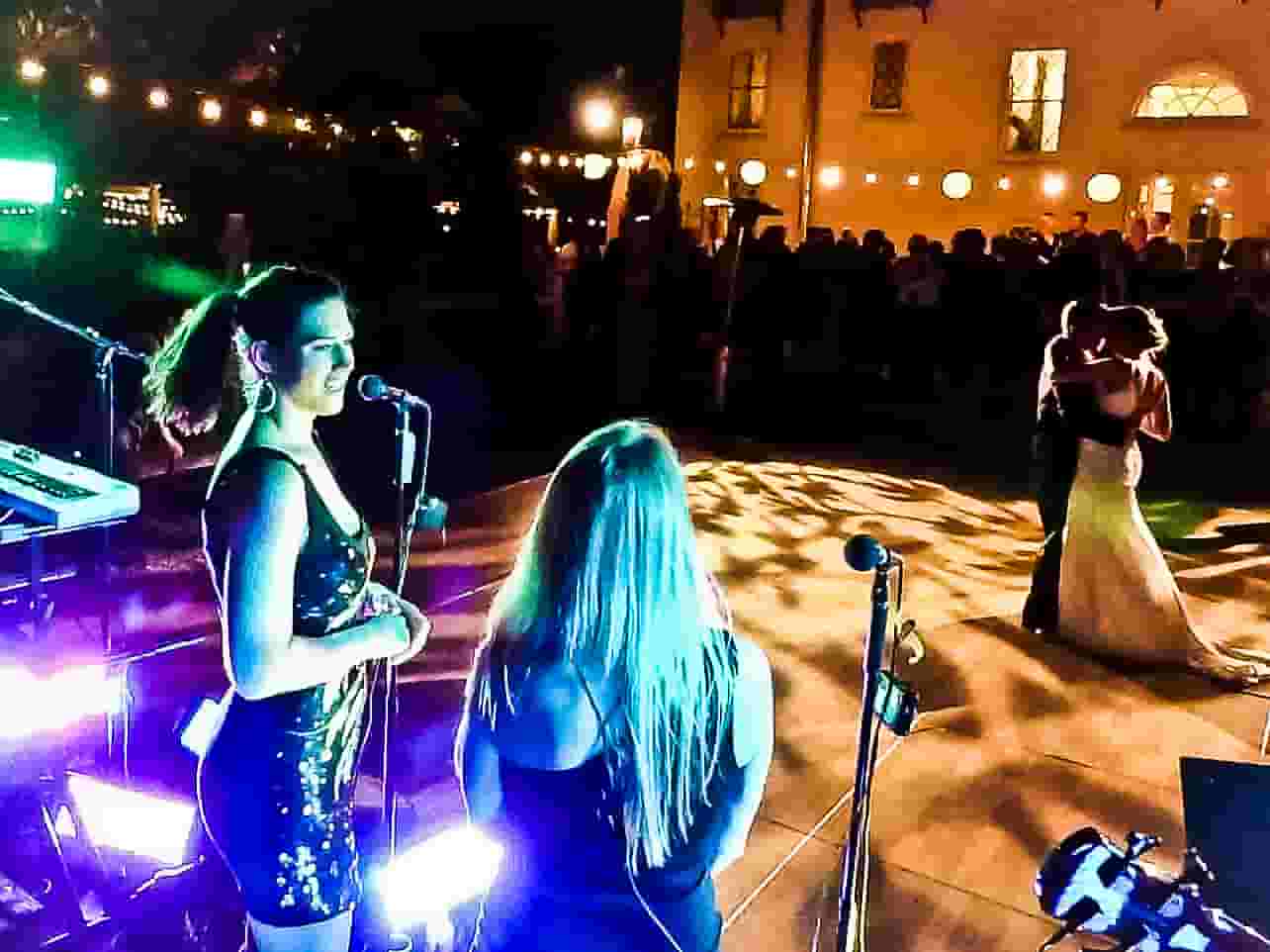 Bride and Groom dancing at a San Antonio wedding reception